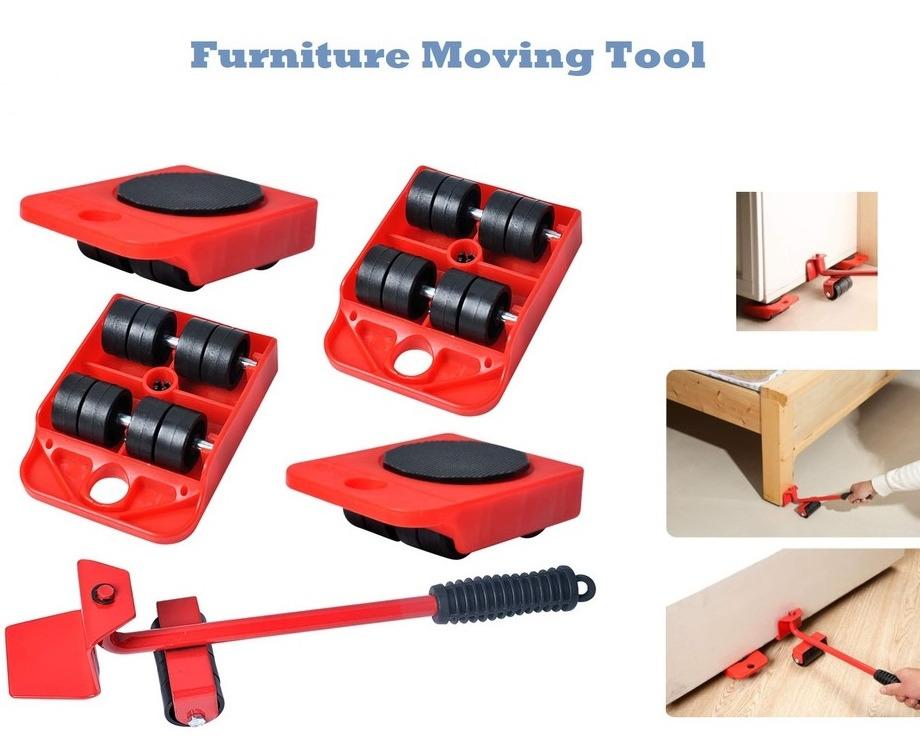Heavy Duty Furniture Lifter Kit with 4 Sliders Furniture Mover Roller