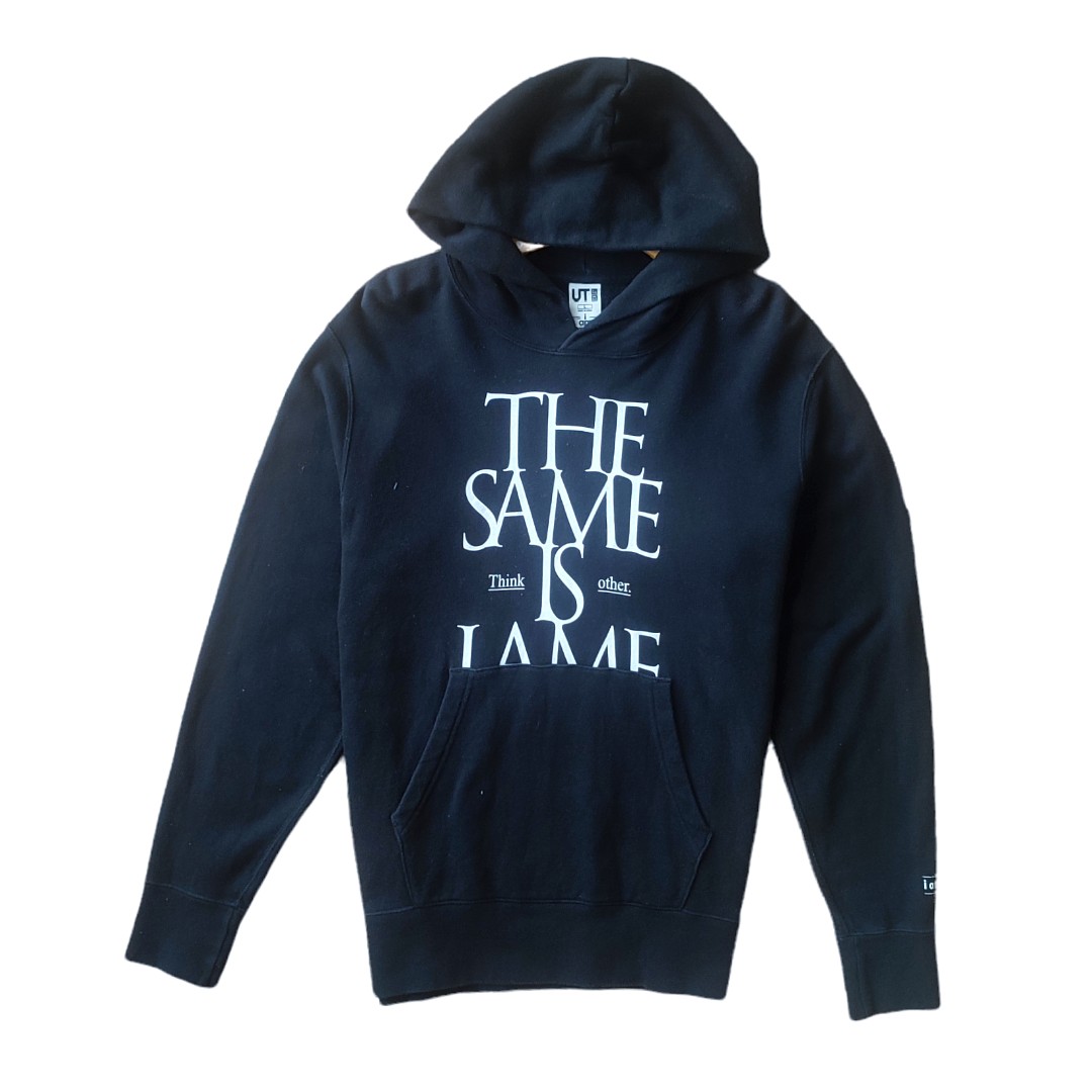 Hoodie pria Uniqlo x Pharrell Williams Fesyen Pria Pakaian Baju Luaran di Carousell