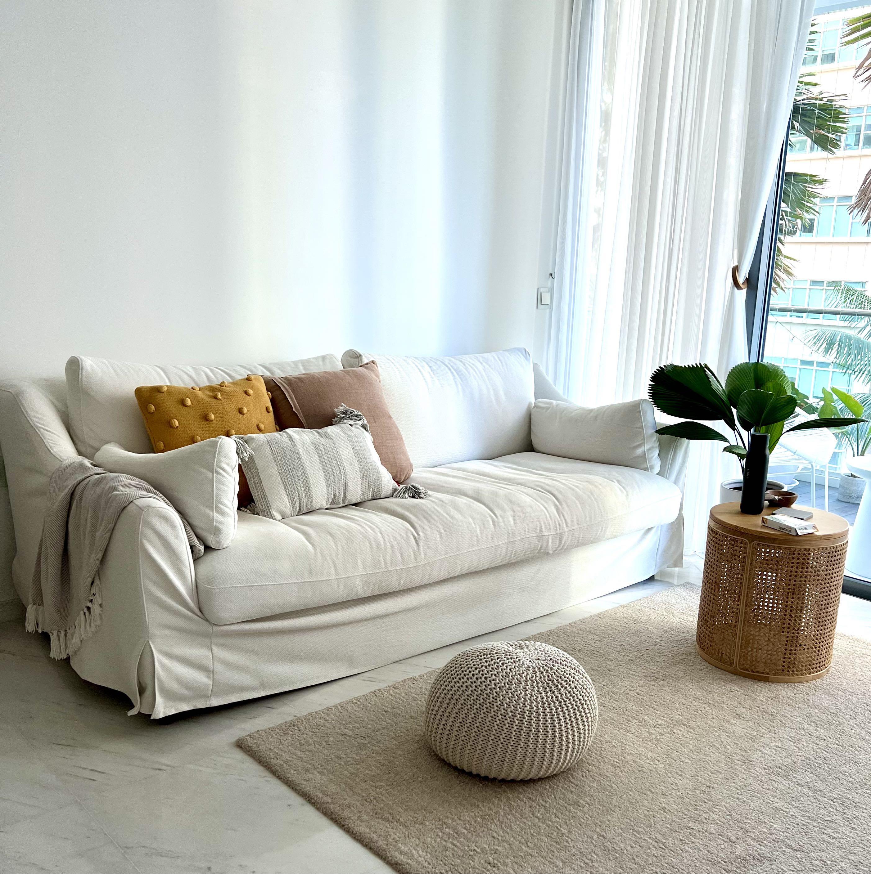 Ikea Farlov Sofa (White), Furniture & Home Living, Furniture, Sofas on