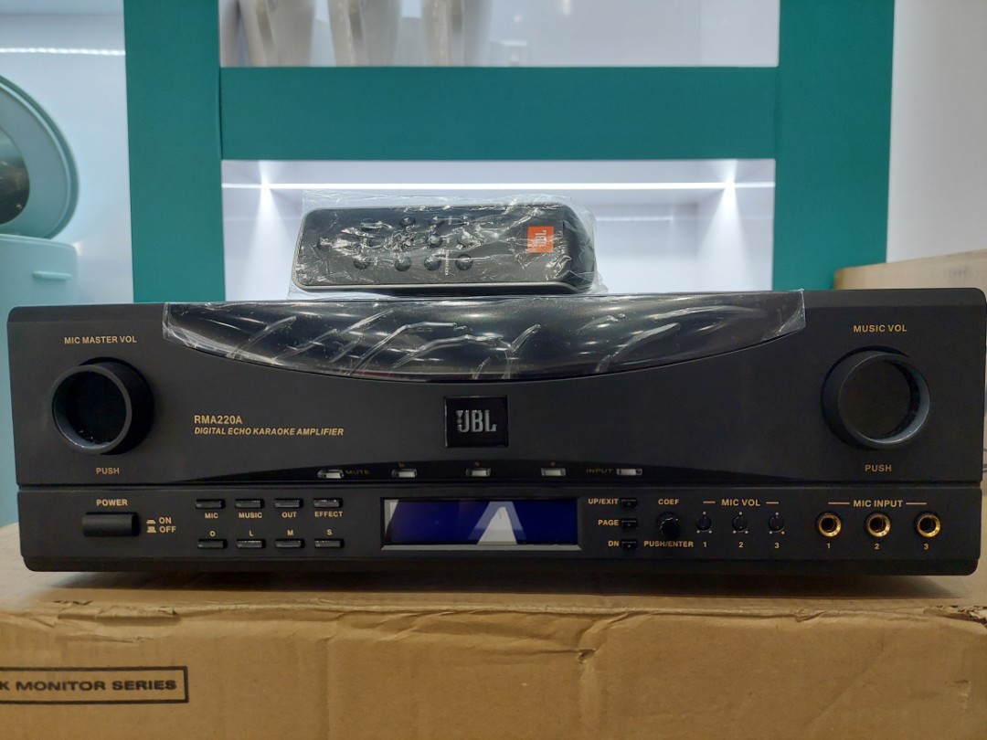 JBL RMA220A Karaoke Amplifier, Audio, Soundbars, Speakers & Amplifiers
