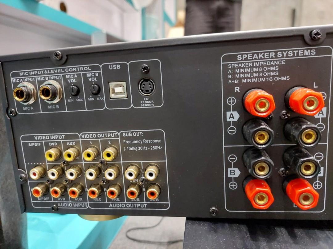 JBL RMA220A Karaoke Amplifier, Audio, Soundbars, Speakers & Amplifiers