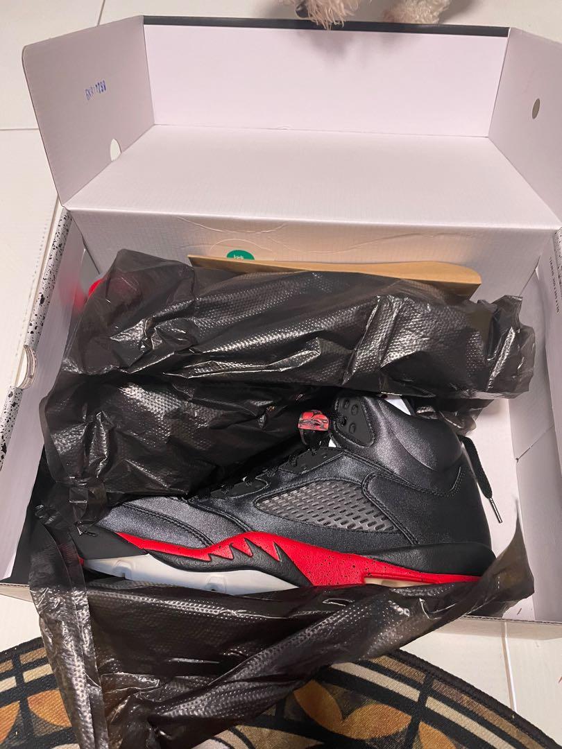Nike air jordan sales 5 satin bred