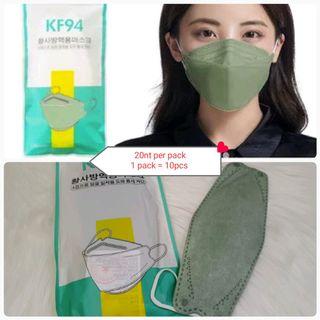 KF94 Mask 100pcs (10packs)