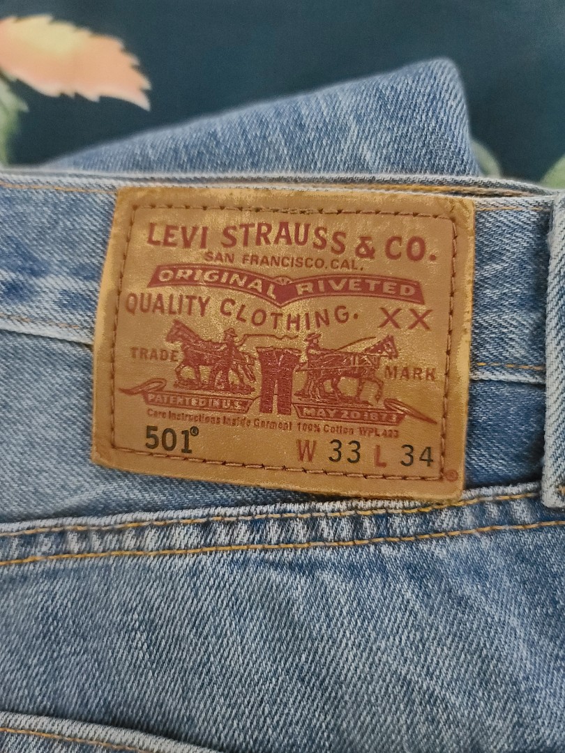 Levis 501 Made in Mexico W32 L34, Men's Fashion, Bottoms, Jeans on Carousell