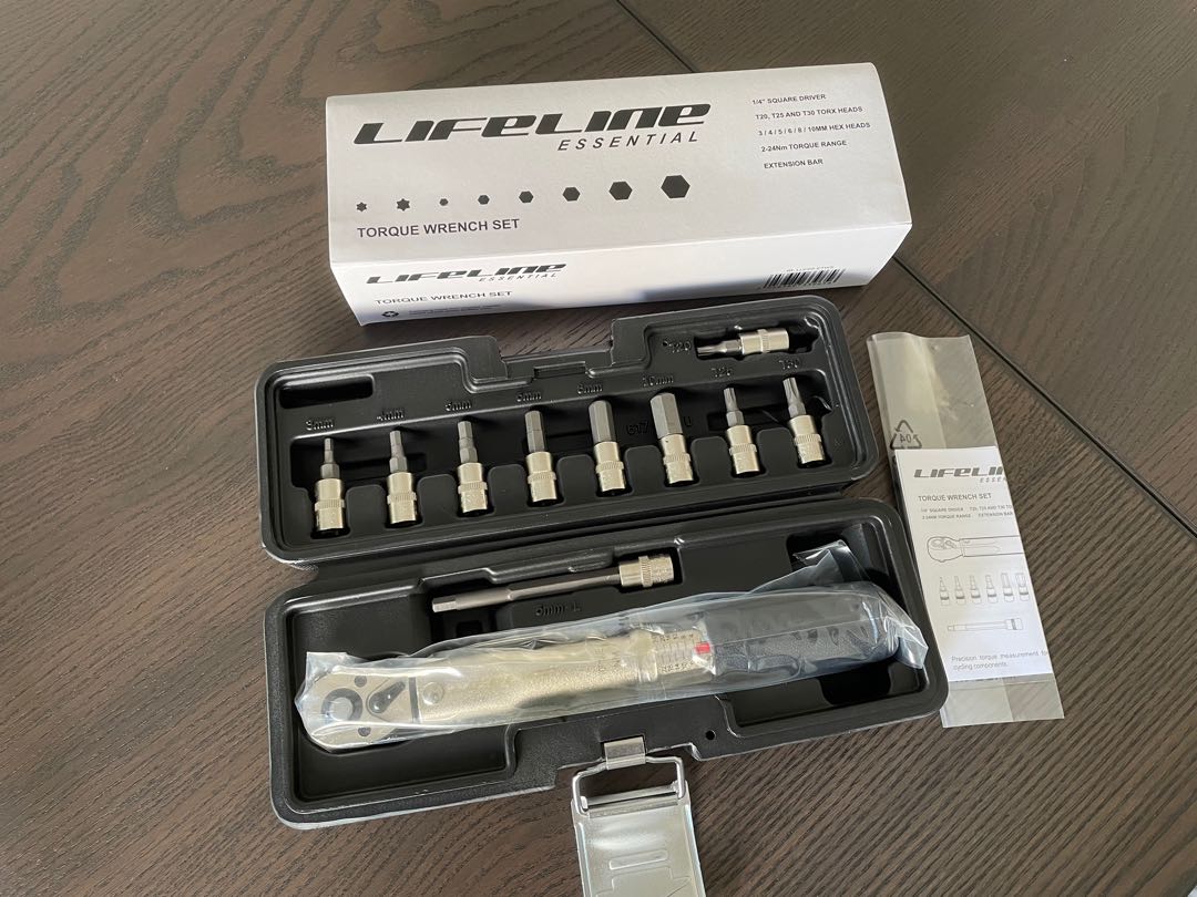 Lifeline Bicycle Torque Wrench 224Nm, Sports Equipment, Bicycles