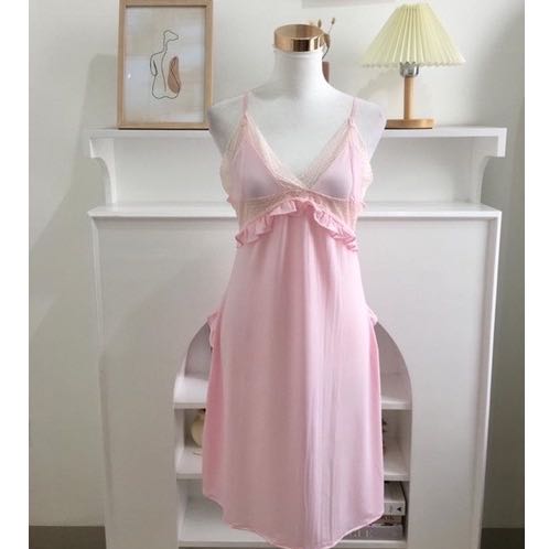 Sleepwear Lingerie Pink Wainodshop 