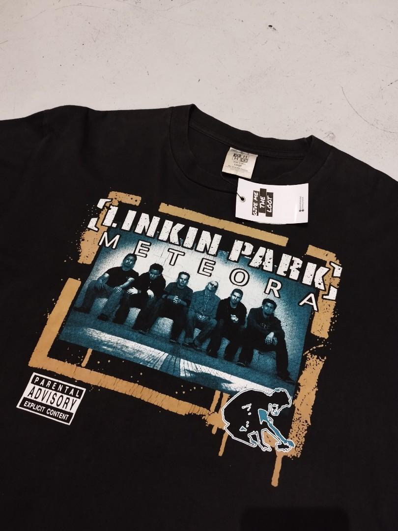 Linkin park meteora shirt (Category: Tshirts & Polo Shirts ) located in Quezon City. Submitted by giveme_theloot (Listing ID 1166902198, Image 2). Description: width 22.5 inches length 27 inches.