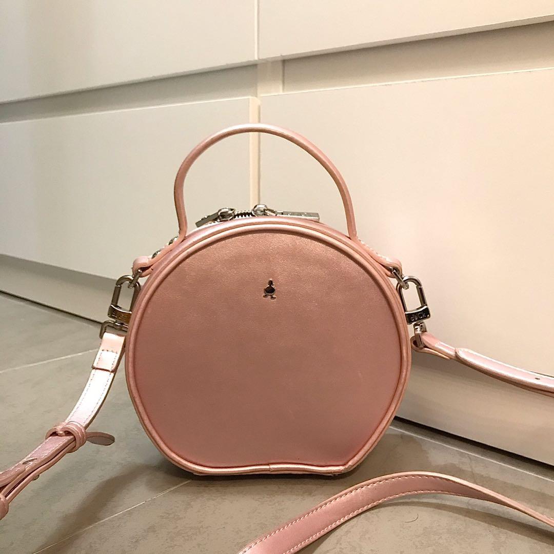Lola Sling Bag Duck in Pink