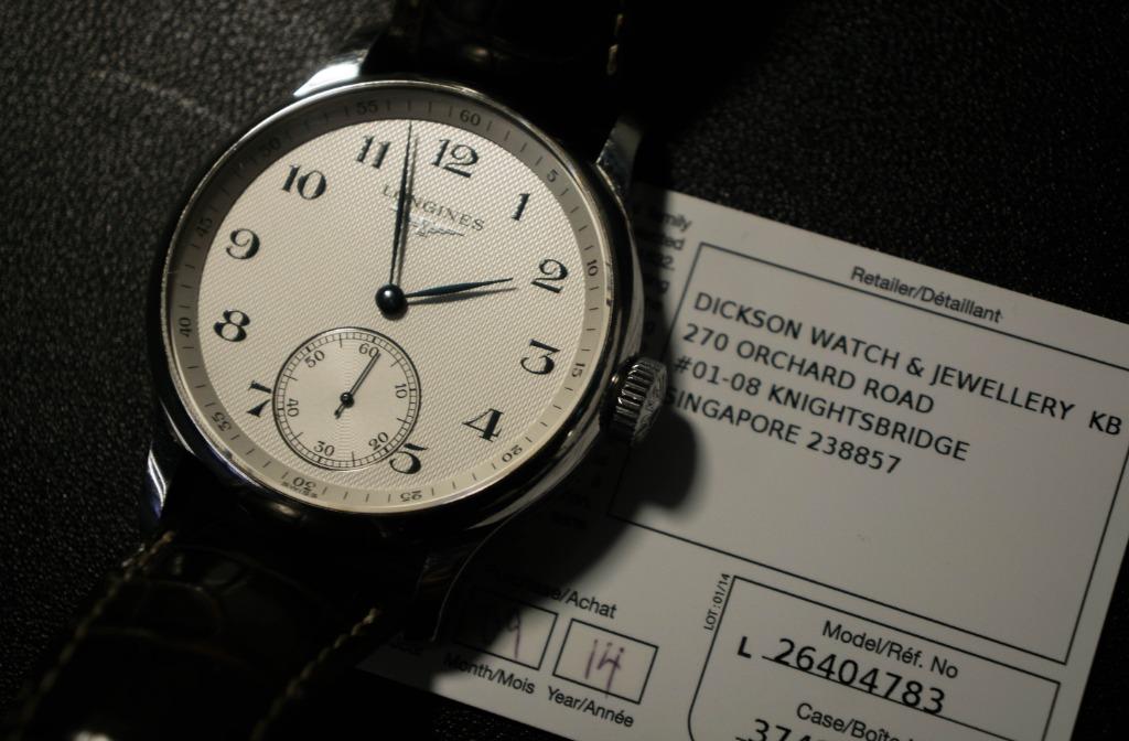 Longines master collection cheap moonphase manual