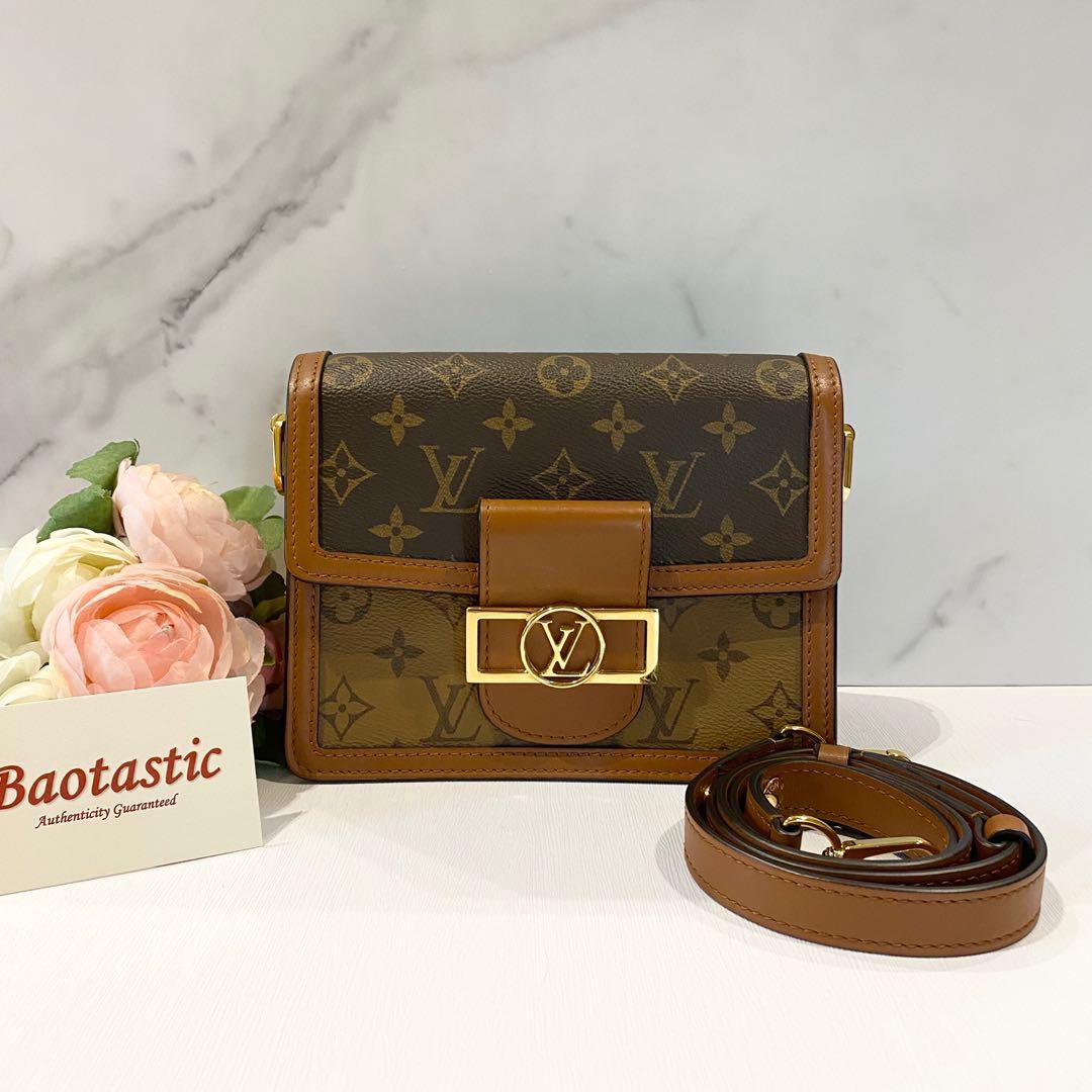 Louis Vuitton Dauphine Chain Wallet Monogram Reverse, Luxury, Bags & Wallets  on Carousell