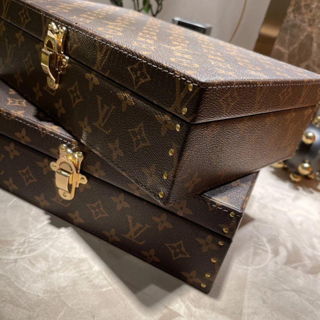 Item Only Louis Vuitton Watch Case Coffret Montre With Removable Tray  Storage Bo