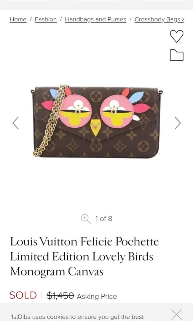 Louis Vuitton Felicie Pochette Damier at 1stDibs