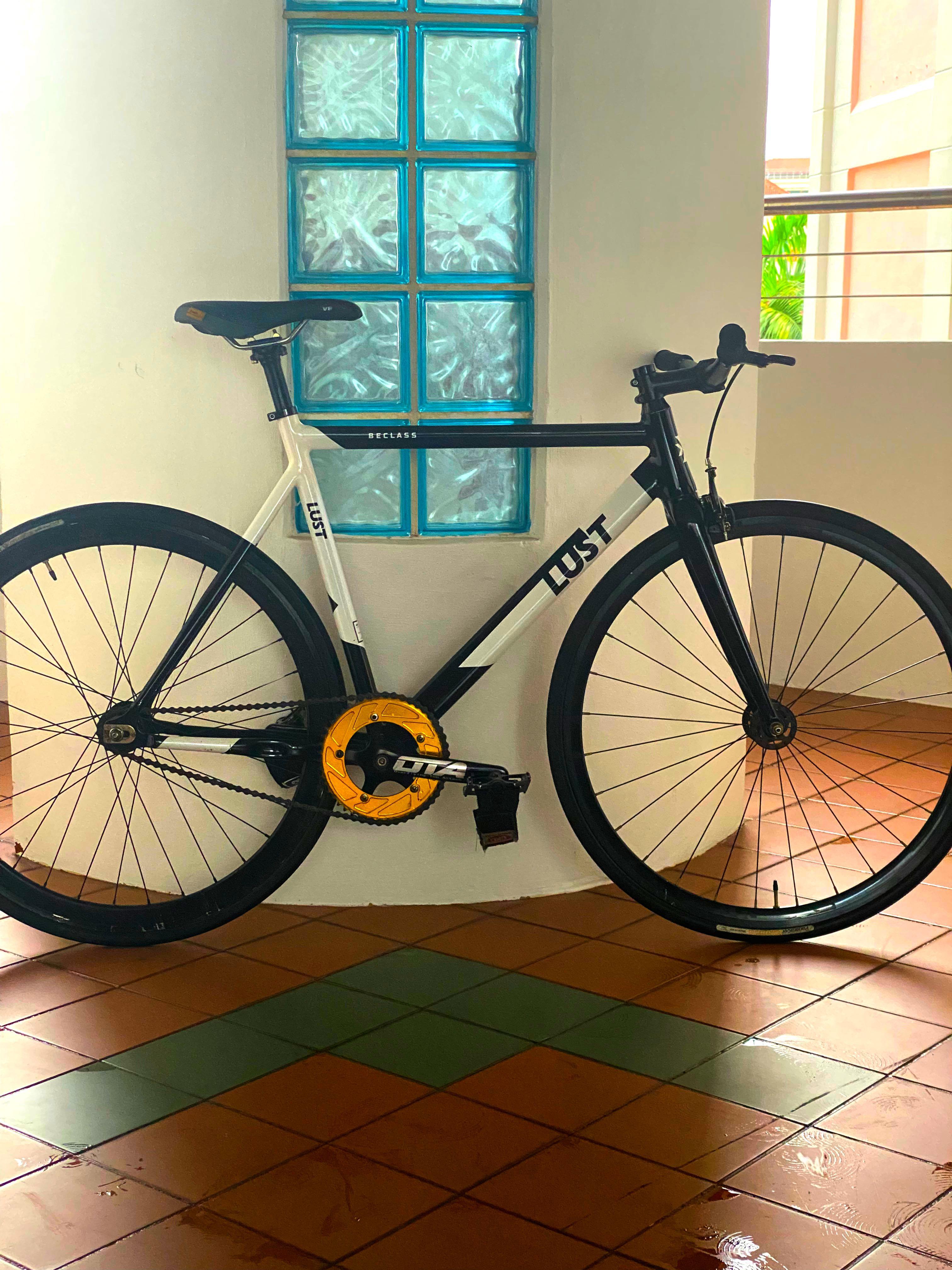 LUST,Fixed gear,Fixie,track bike, Sports Equipment, Bicycles & Parts