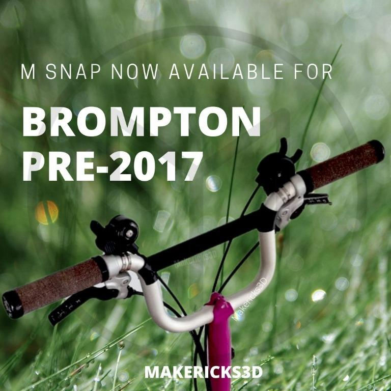 M Handlebar Bridge Extender Brompton Pikes Royale 3Sixty Aceoffix M Snap M Snap X
