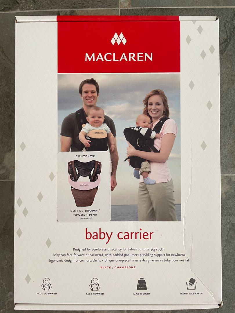 Maclaren baby carrier outlet
