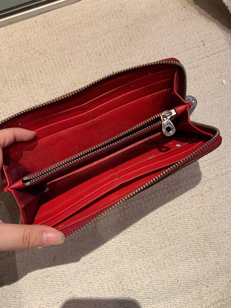 Red marc store jacobs wallet