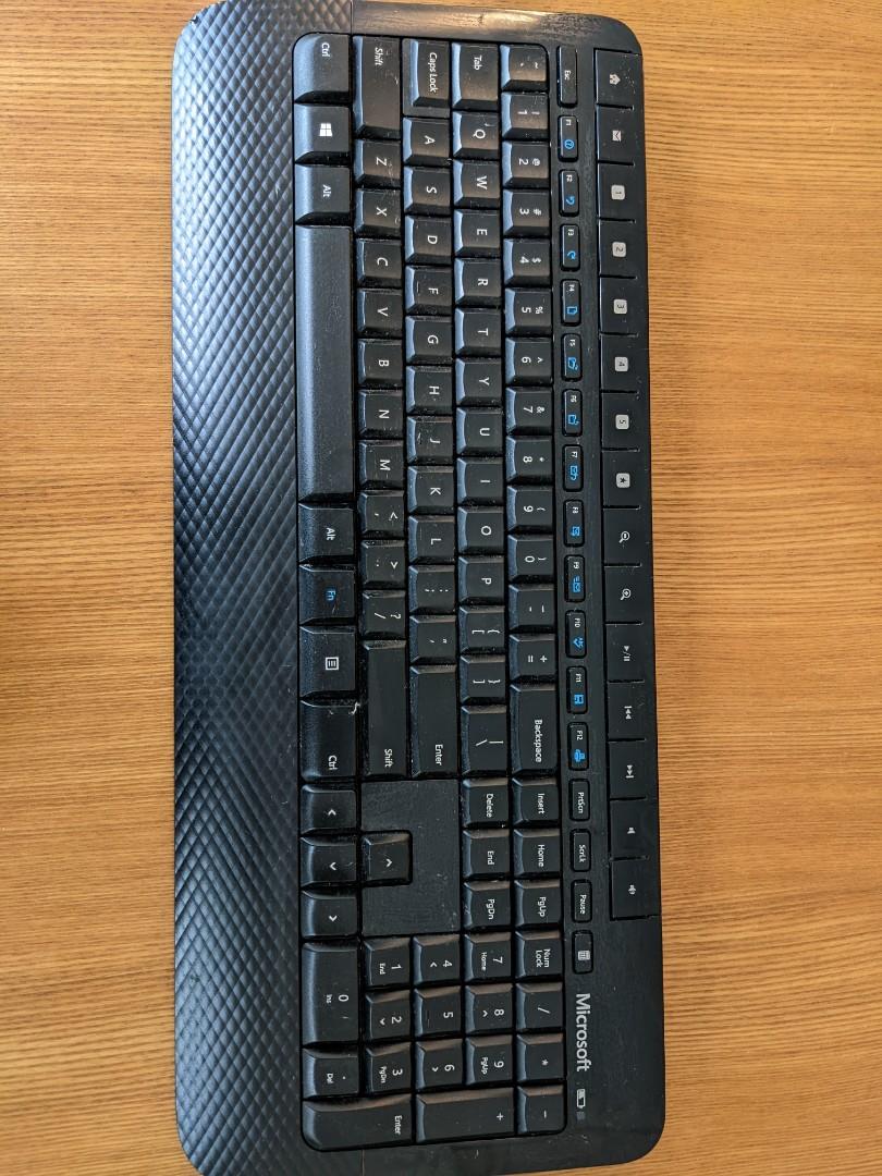 Microsoft Wireless Keyboard 2000, Computers & Tech, Parts & Accessories ...