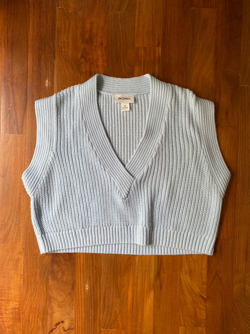 Monki Knit Sweater Vest, Women's 