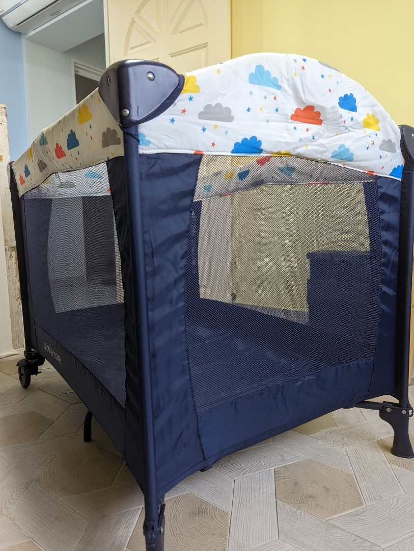 Mothercare travel baby cot, Babies & Kids, Baby Nursery & Kids