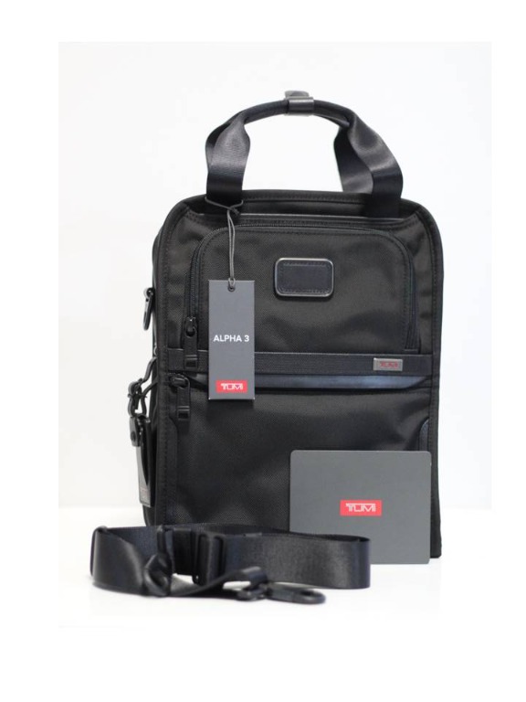New Tumi 2203117D3 Alpha 3 Medium Travel Tote Expandable