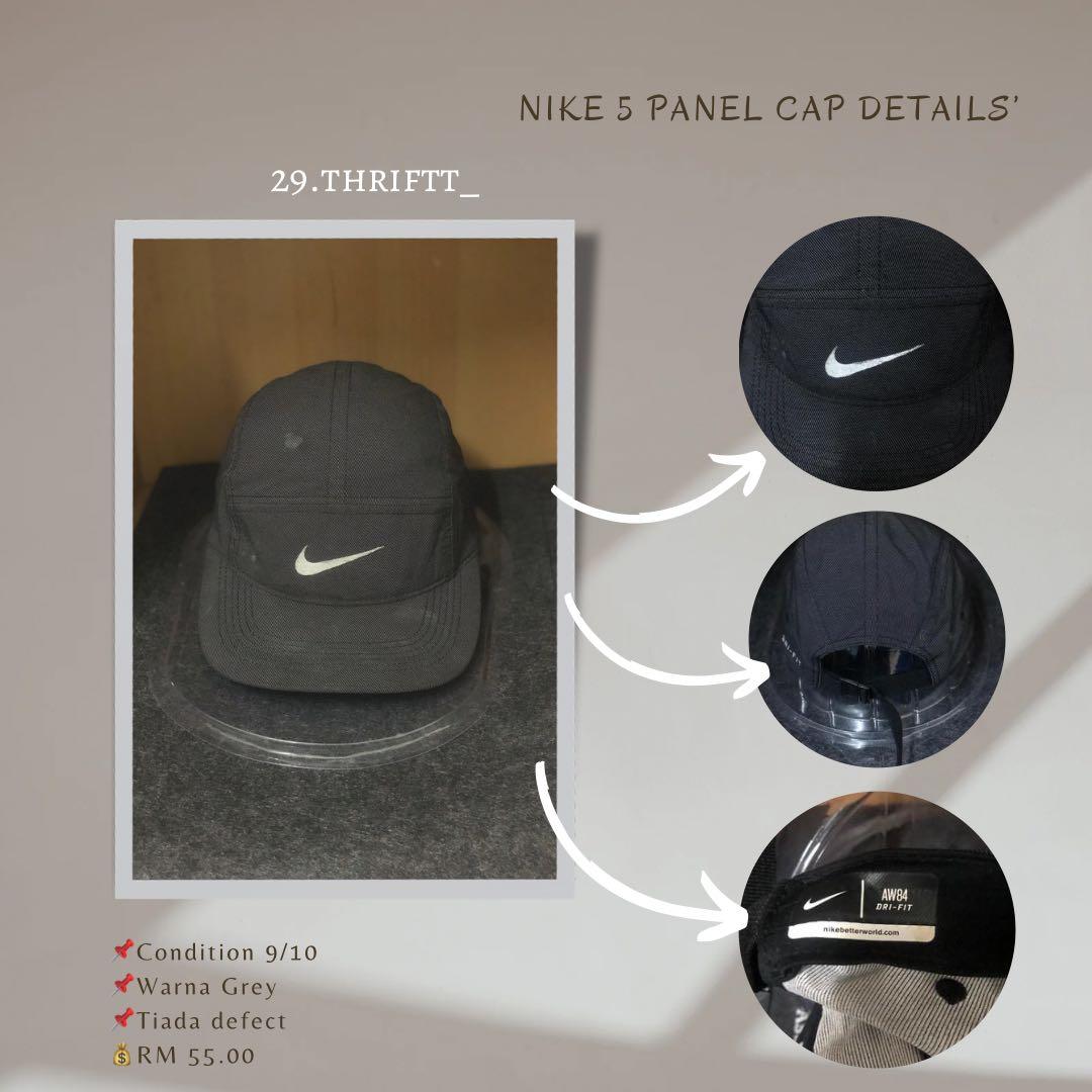 Nike 5 panel cap