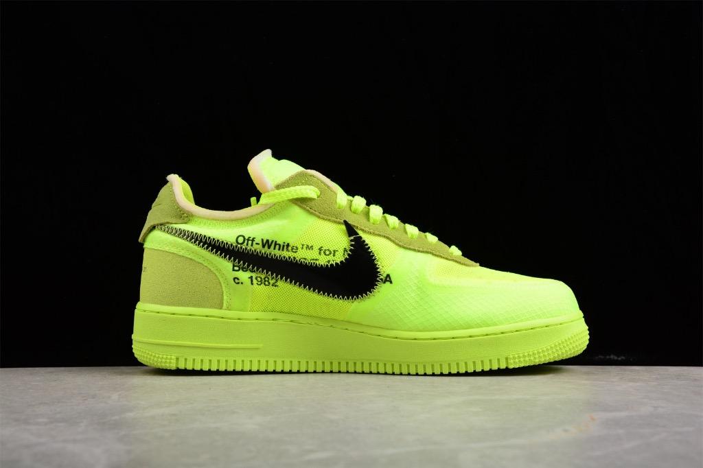 Buy Off-White x Air Force 1 Low 'Volt' - AO4606 700