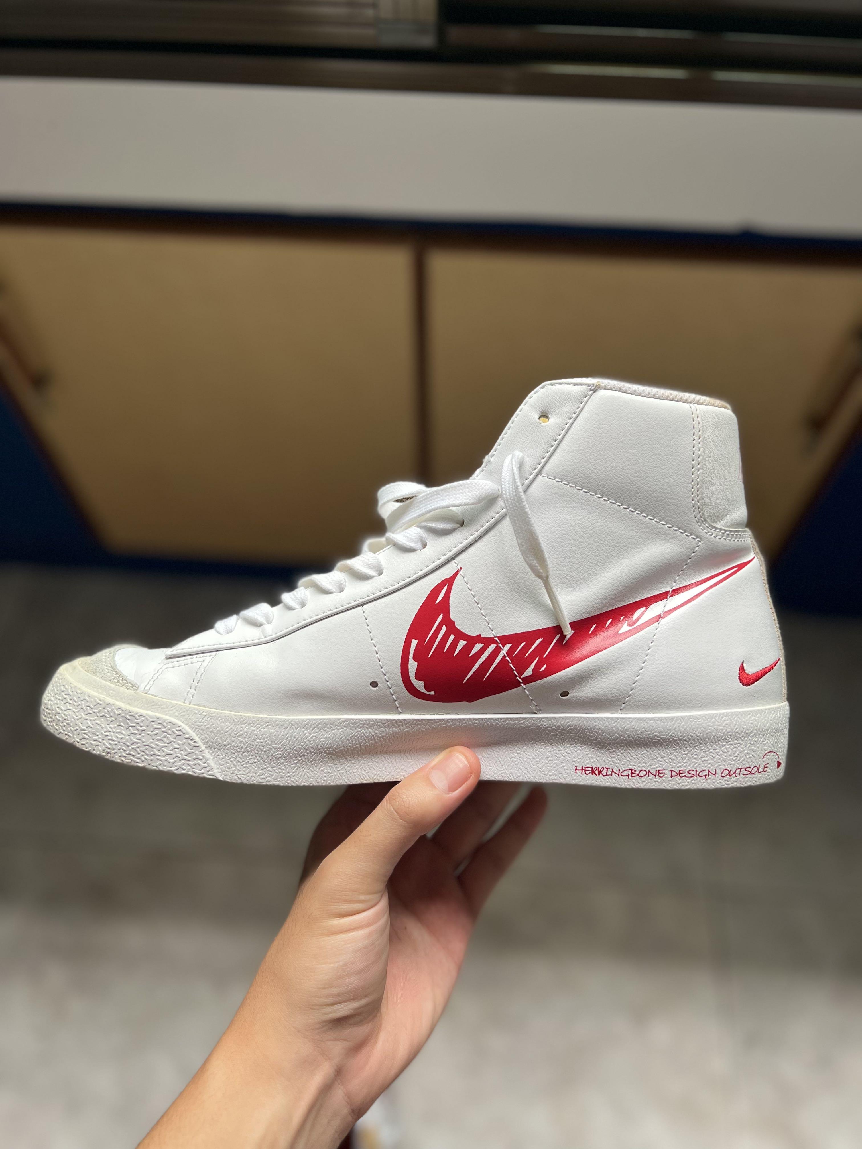 Blazer mid 77 outlet vintage red sketch