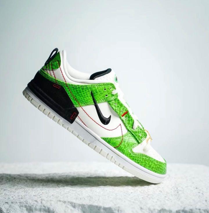 Nike Dunk Low Disrupt 2 Just Do It Snakeskin Green DV1491 101 Carousell