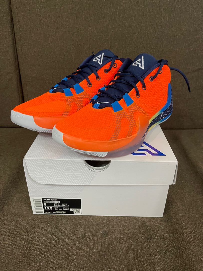 Nike Zoom Freak 1 All Bros Part 1 Size 9 Men s Fashion Footwear Sneakers on Carousell