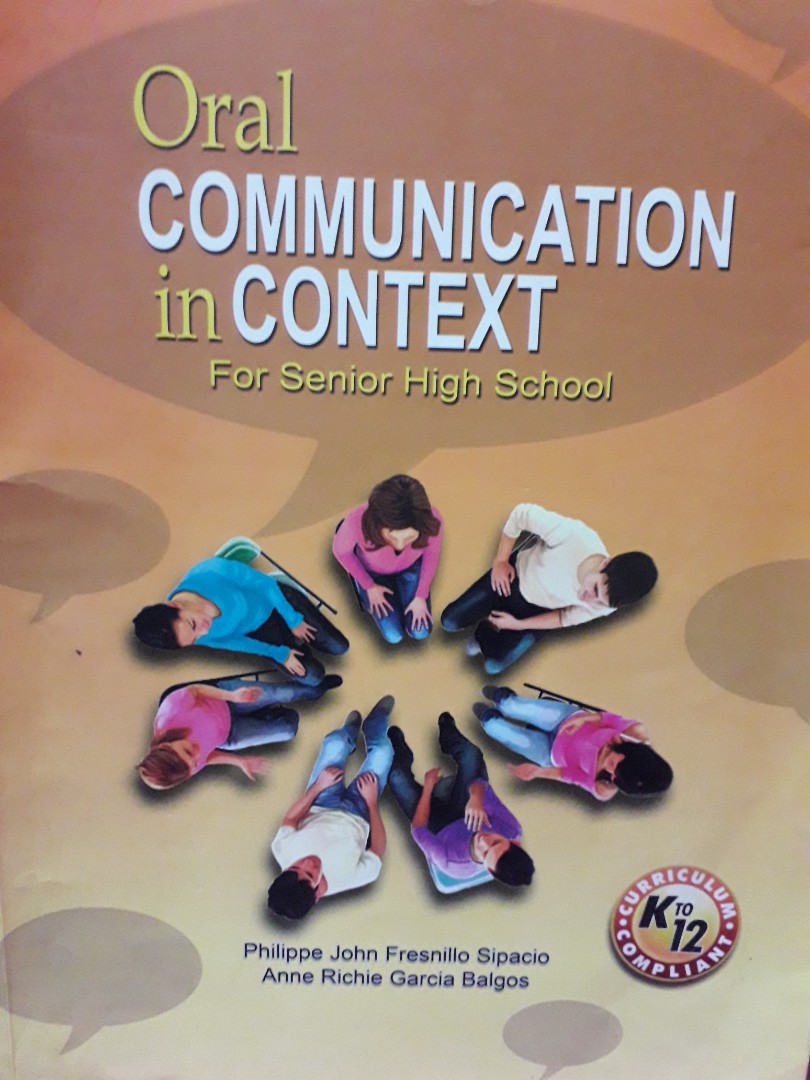 Oral Communication in Context for Senior High School, Hobbies & Toys