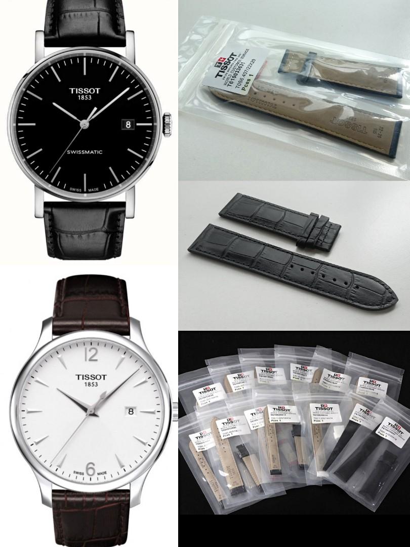 ORIGINAL TISSOT 16mm 18mm 19mm 20mm 21mm 22mm LEATHER STRAP