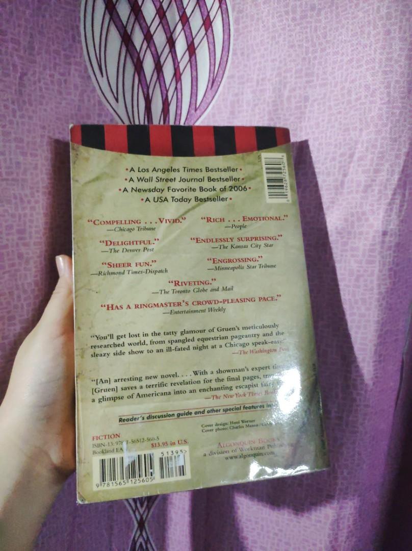 [PB] Water For Elephants (Category: Storybooks) located in Malabon City. Submitted by stationerynbookshop (Listing ID 1166954029, Image 2). Description: no shopee checkout MOP: Gcash MOD: Lalamove, ggx, grab.