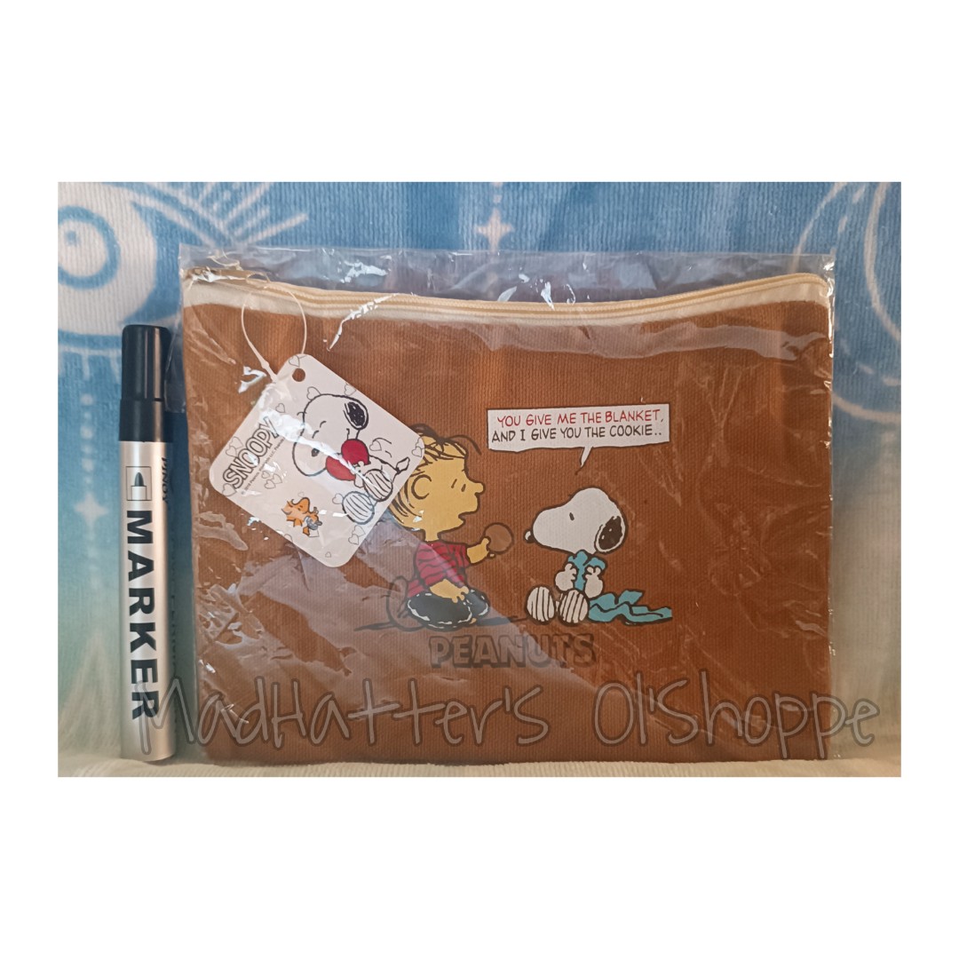 Peanuts Snoopy Pouch, Women's Fashion, Bags & Wallets, Purses & Pouches ...