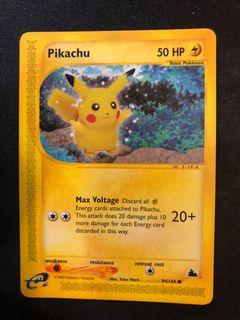 Pikachu - 84/144 - Common Skyridge Singles Pokemon Cards/TCG
