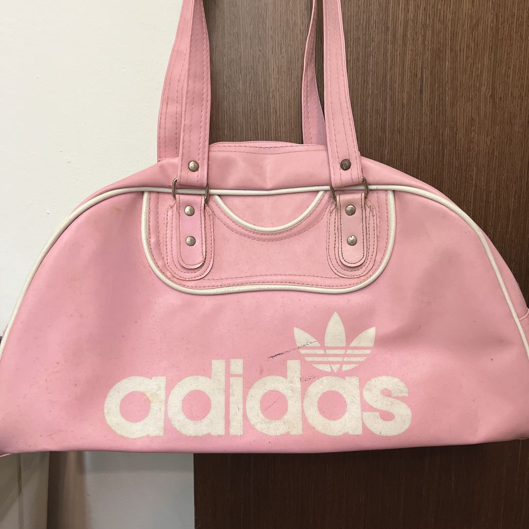Pink Adidas gym bag, Women's Fashion, Bags & Wallets, Shoulder Bags on