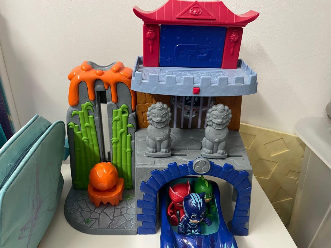 PJ Masks Mystery Mountain and characters, Hobbies & Toys, Toys & Games on Carousell