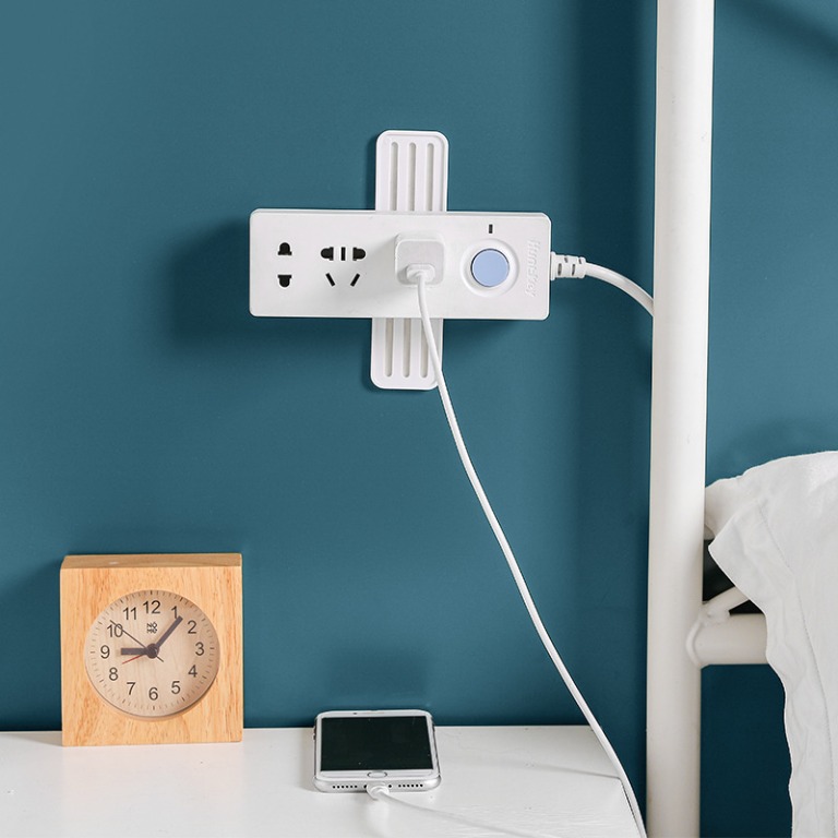 360 degree rotary plug in holder without punching wall mounted socket ...