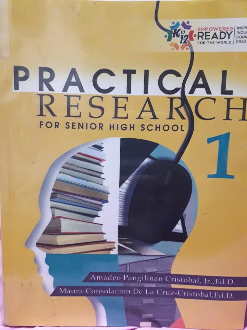 Practical research 1 for senior high school hobbies toys books