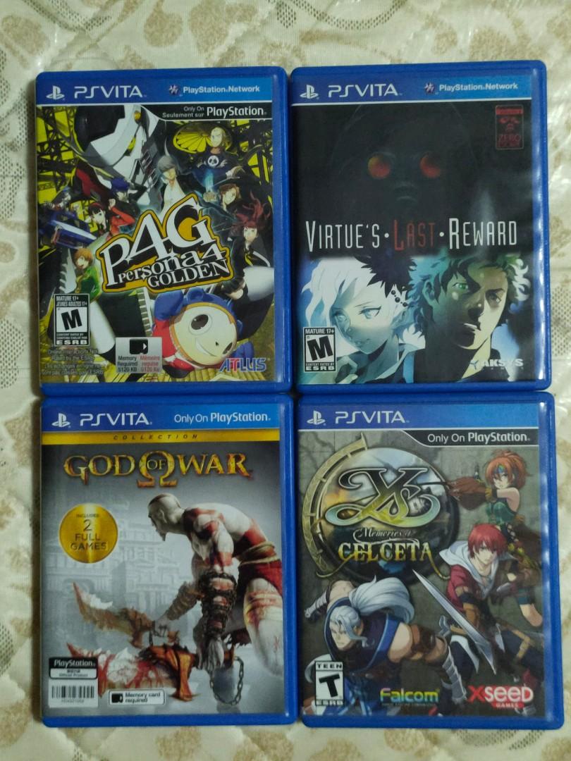 Ps vita games, Video Gaming, Video Games, PlayStation on Carousell