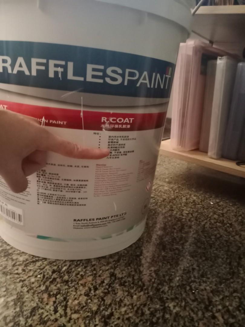 Raffles paint R.COAT ANTI MOULD, Furniture & Home Living, Home Decor