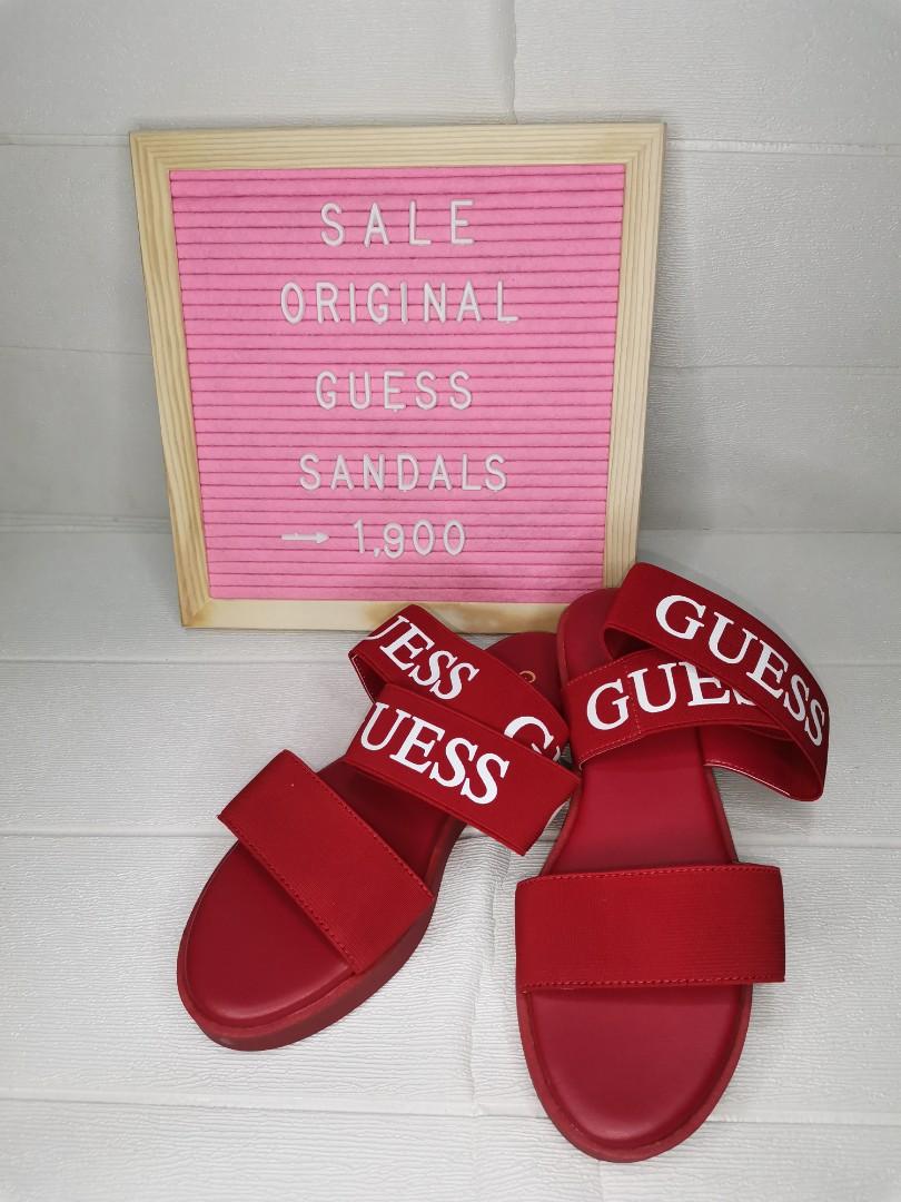 guess sale sandals