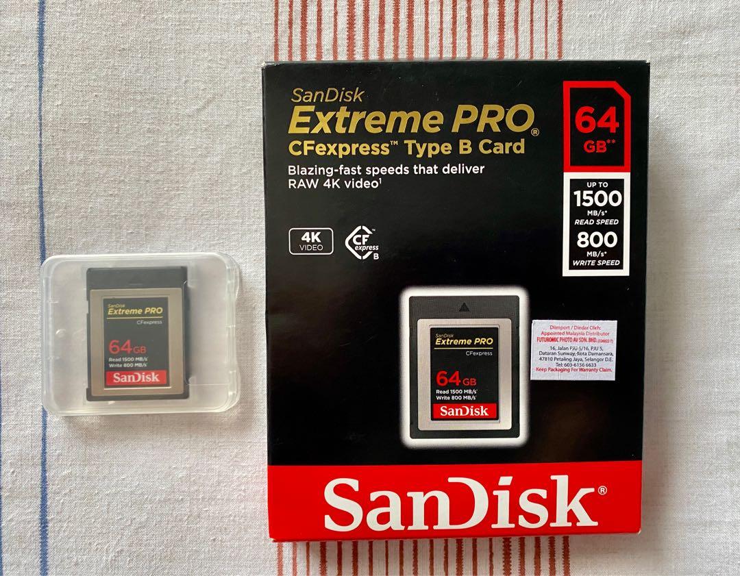 サンディスク Extreme PRO CFexpress typeB 64GB - その他