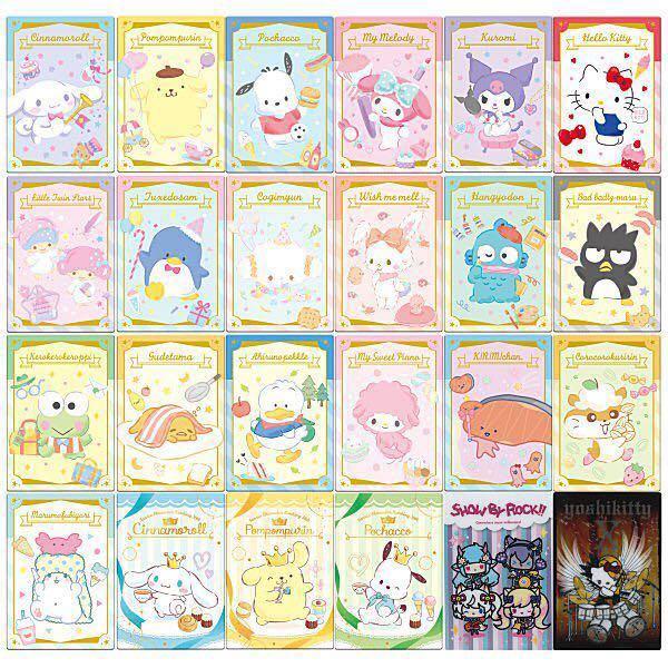 **Sanrio Characters Wafer Cards 2022** Cinnamoroll / Pompompurin ...