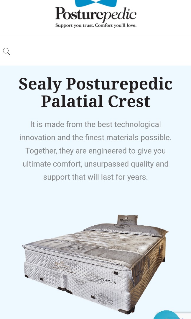 Sealy sales palatial mattress