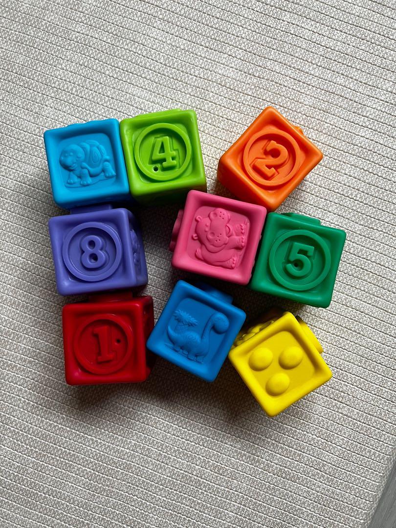 Soft Stacking Sensory Block Set Toys R Us ELC, Babies & Kids, Infant