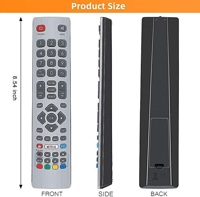 SHARP SHW/RMC/0115 SHWRMC0115 Remote Control for Sharp Aquos UHD 4K