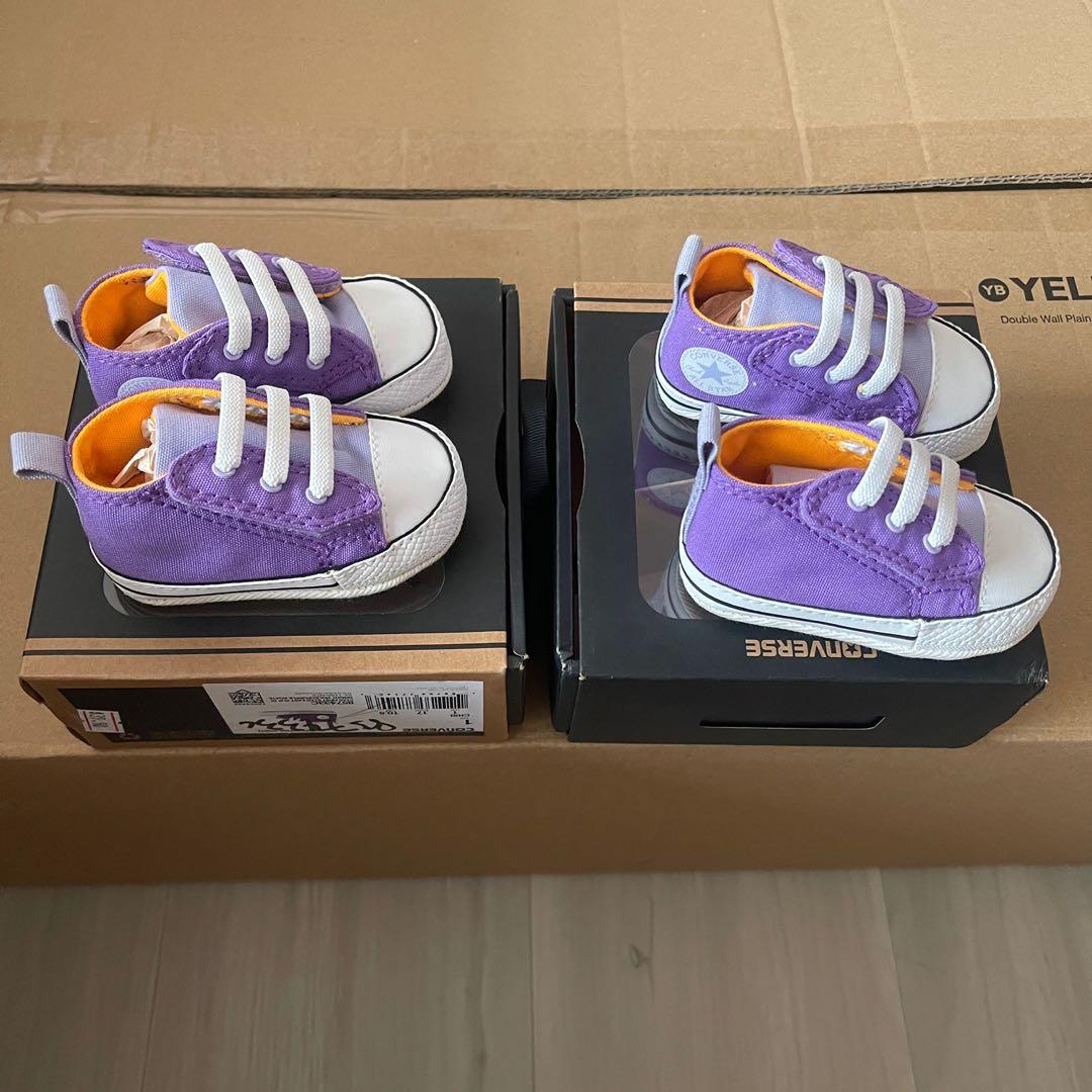 Size 1 Purple Converse Infant