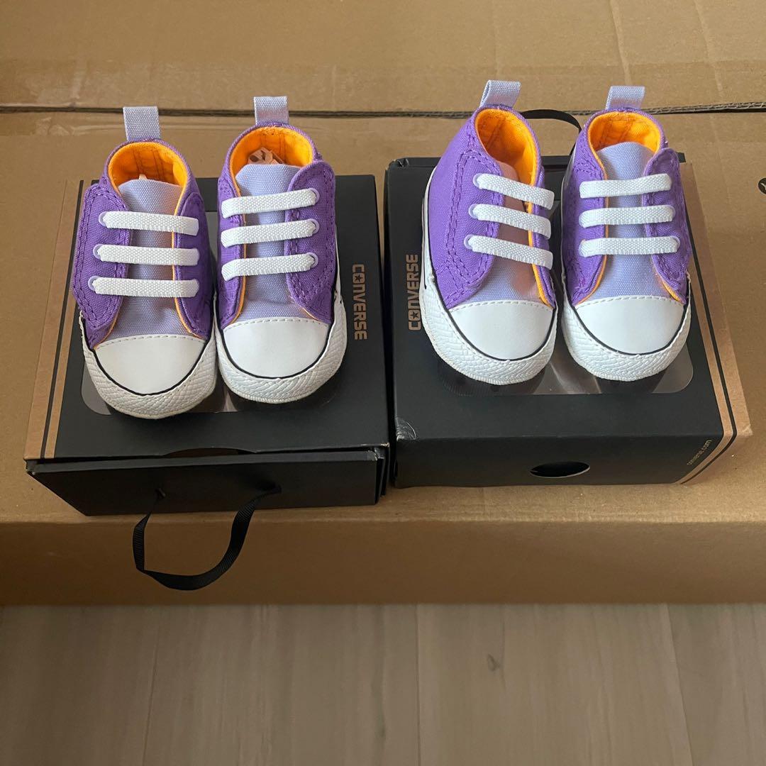 Size 1 Purple Converse Infant