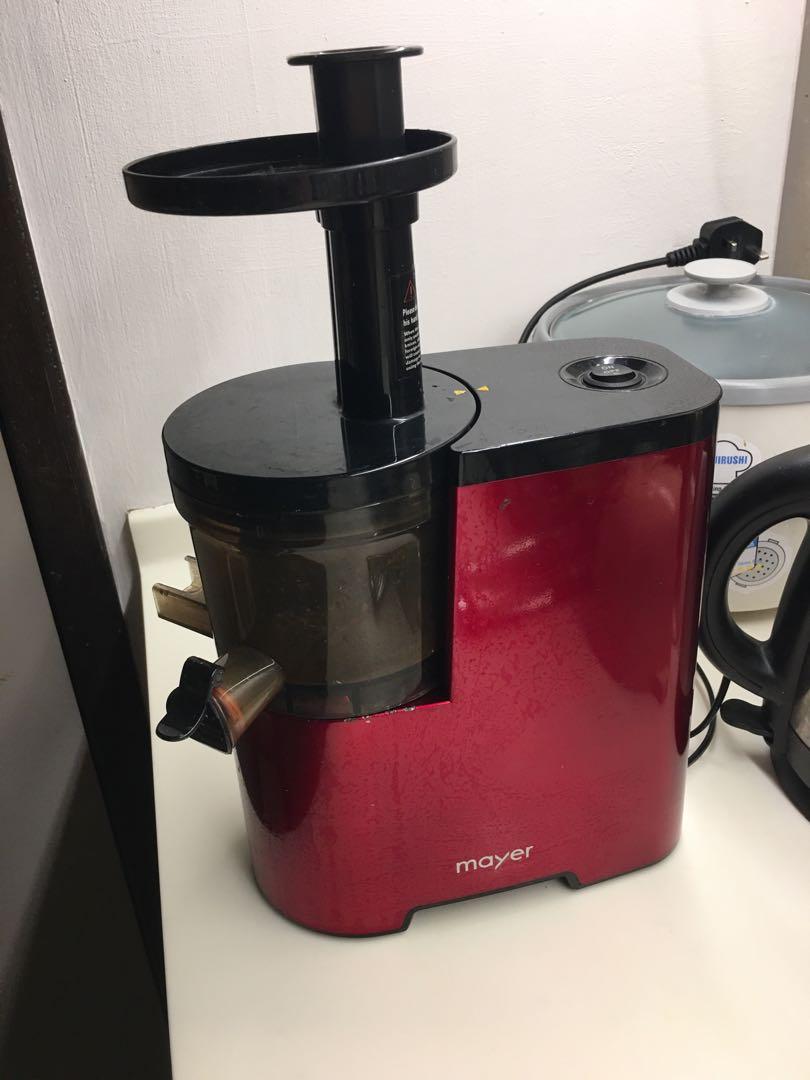 Slow Juicer Mayer, Furniture & Home Living, Kitchenware & Tableware