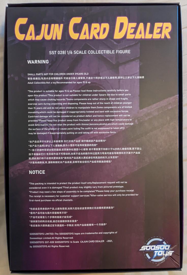 Soosootoys Cajun Card Dealer, Gambit, Hobbies & Toys, Toys & Games on